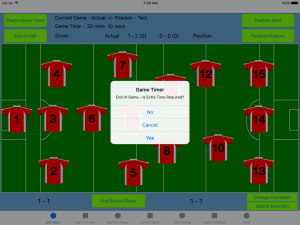 New End of Game prompt